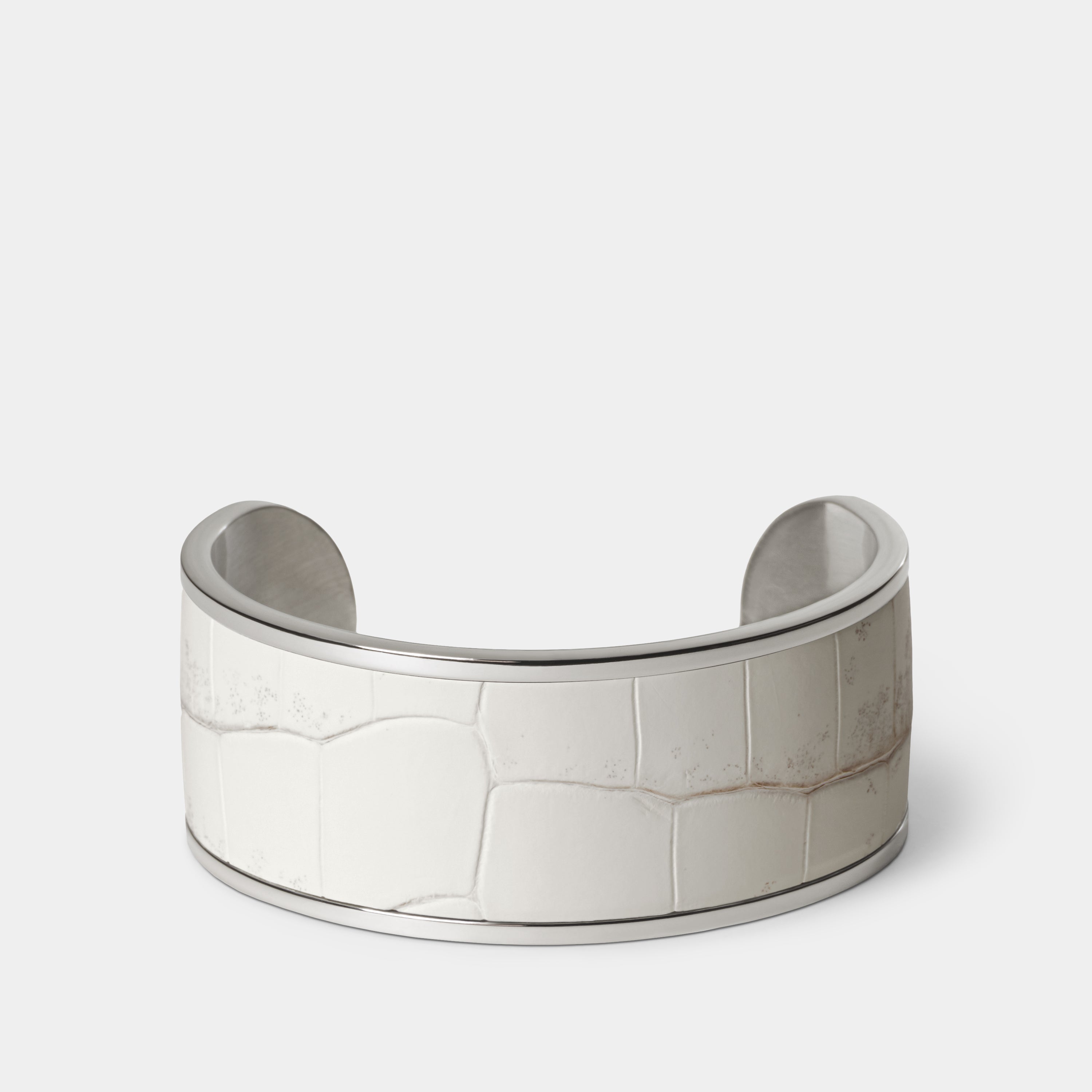PURUM Big — Luxury Crocodile Leather Bracelet | Elitter Milano
